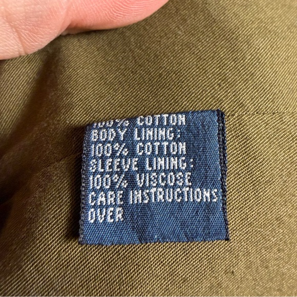 SOLD — Vintage Polo Ralph Lauren XL Olive Corduroy Blazer Coat Academia 90s - Picture 9 of 9